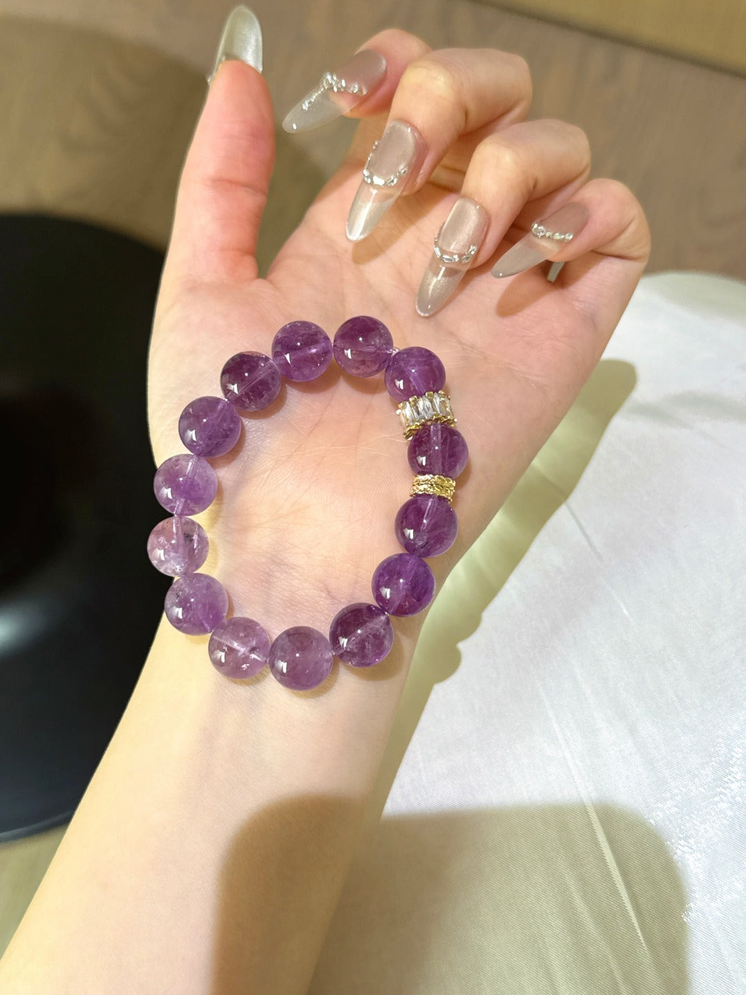 ▫️▪️ Amethyst bracelet